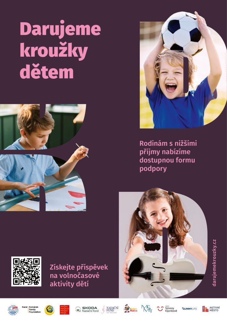 Darujeme kroužky dětem