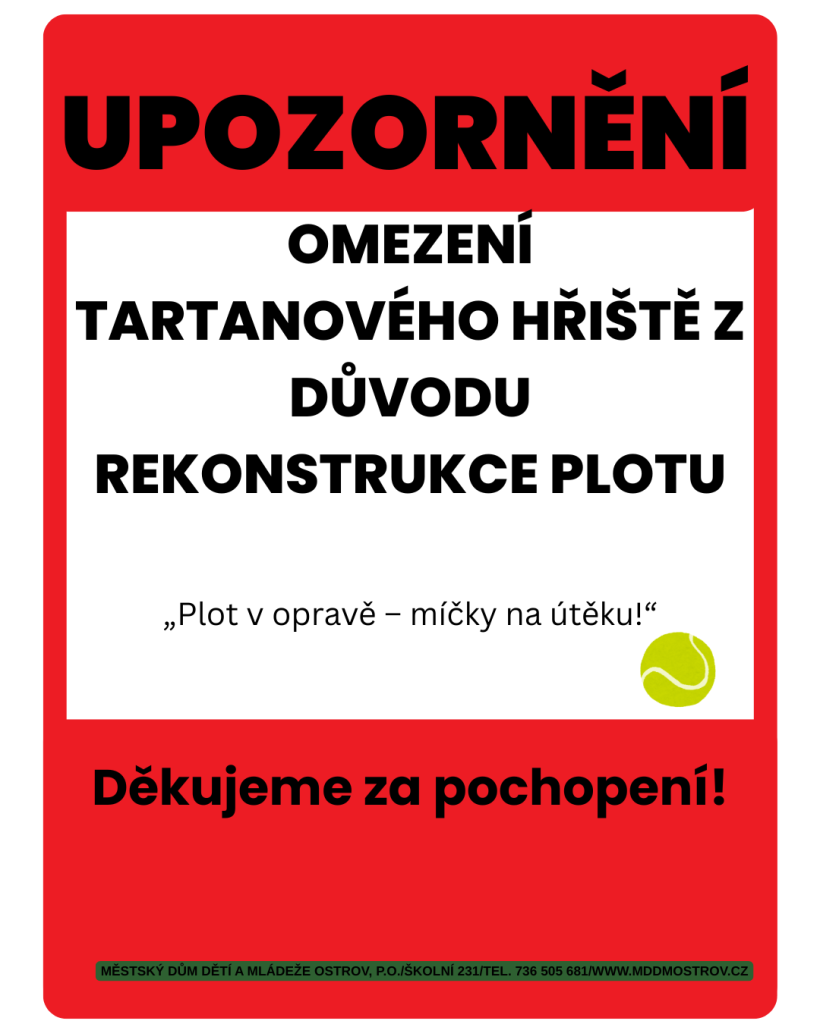 UPOZORNĚNÍ