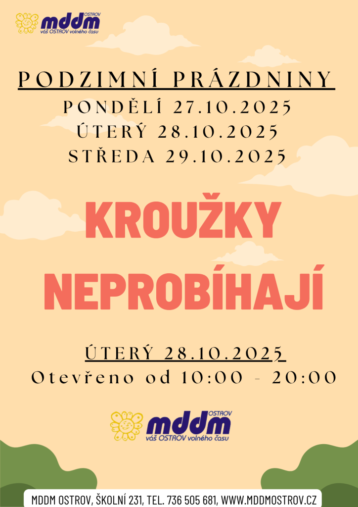 Podzimní prázdniny 
