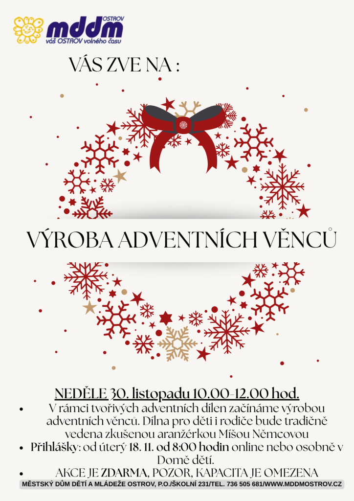 1.Advent - Výrova adventních věnců