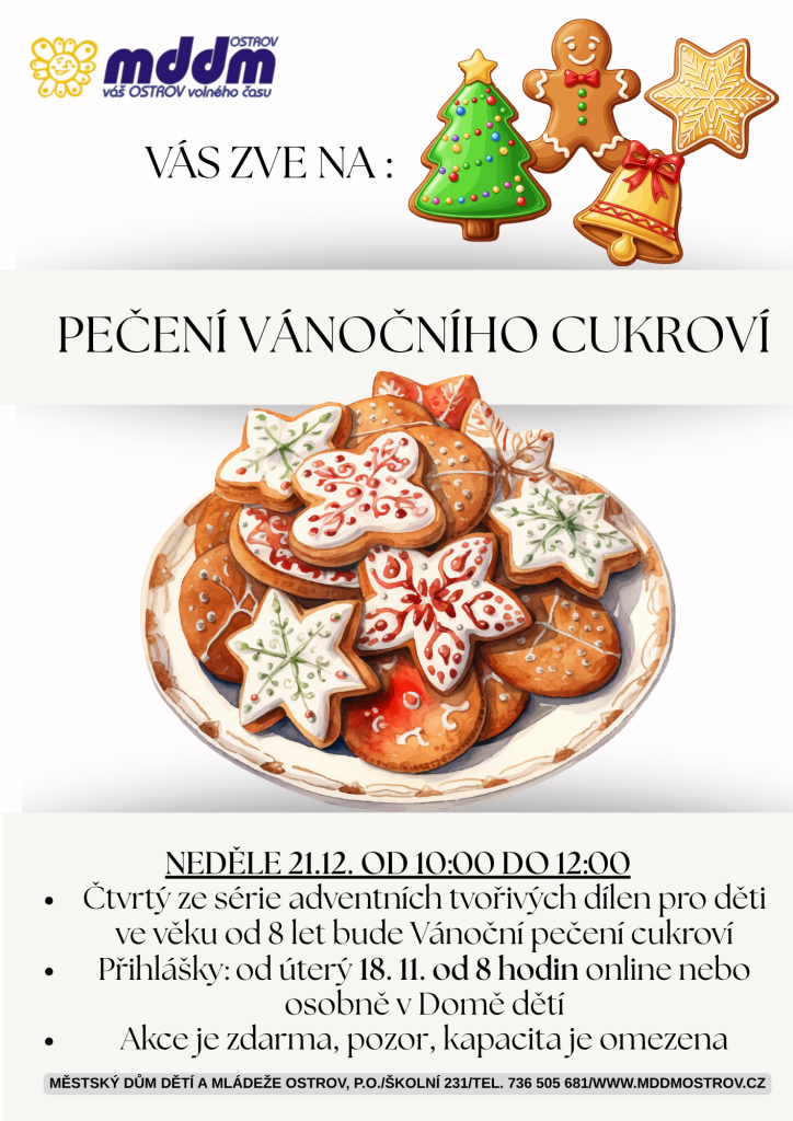 4.Advent - Pečení vánočního cukroví