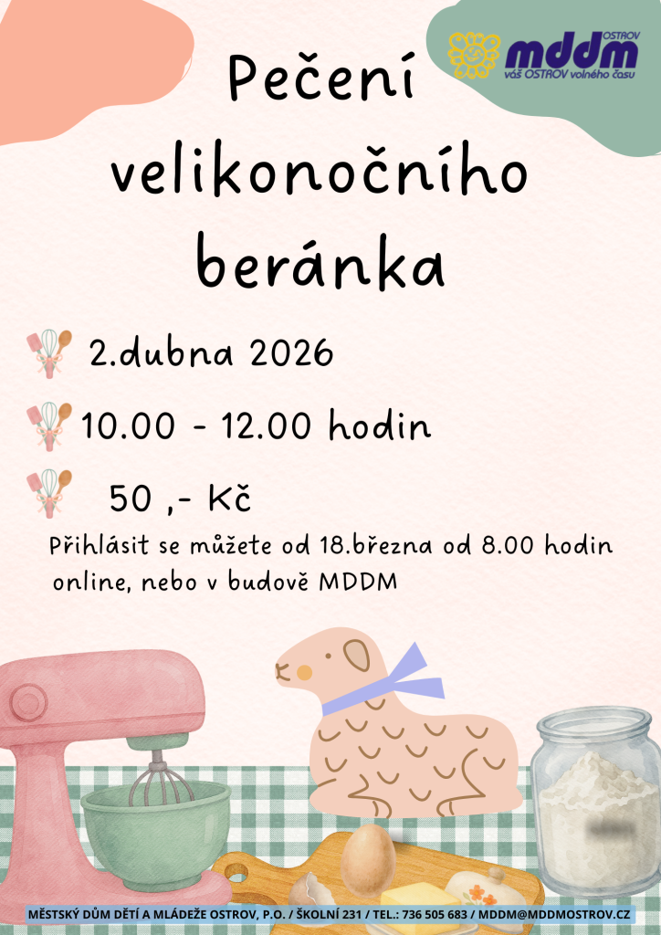 Pečení velikonočního beránka