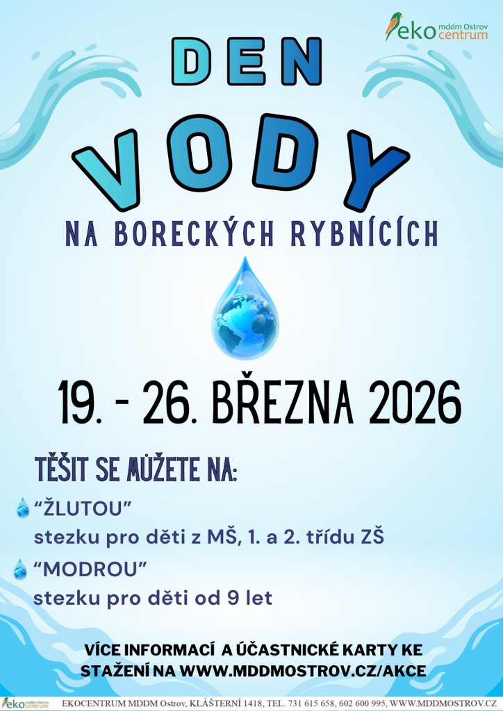 Den vody na Boreckých rybnících
