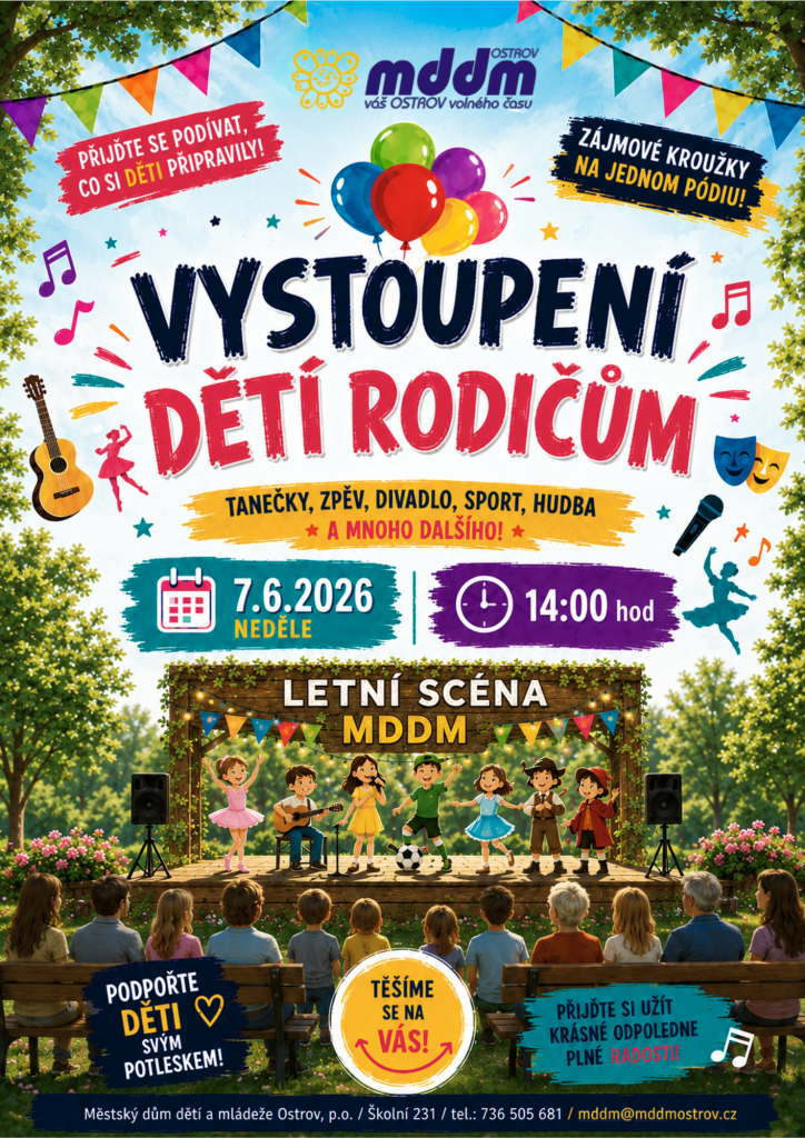 Vystoupení děti rodičům