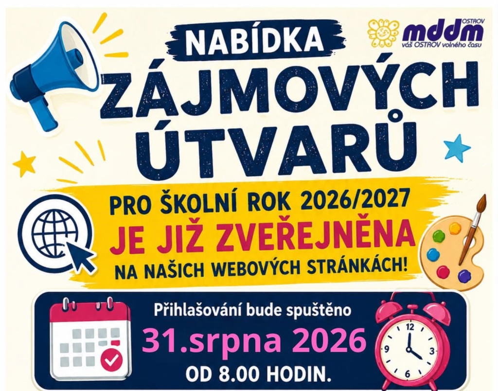 Nabídka zájmových útvarů