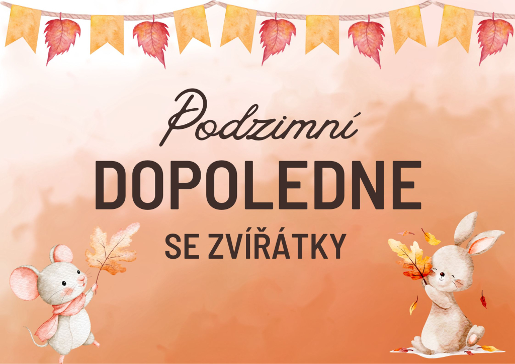 Podzimní dopoledne se zvířátky
