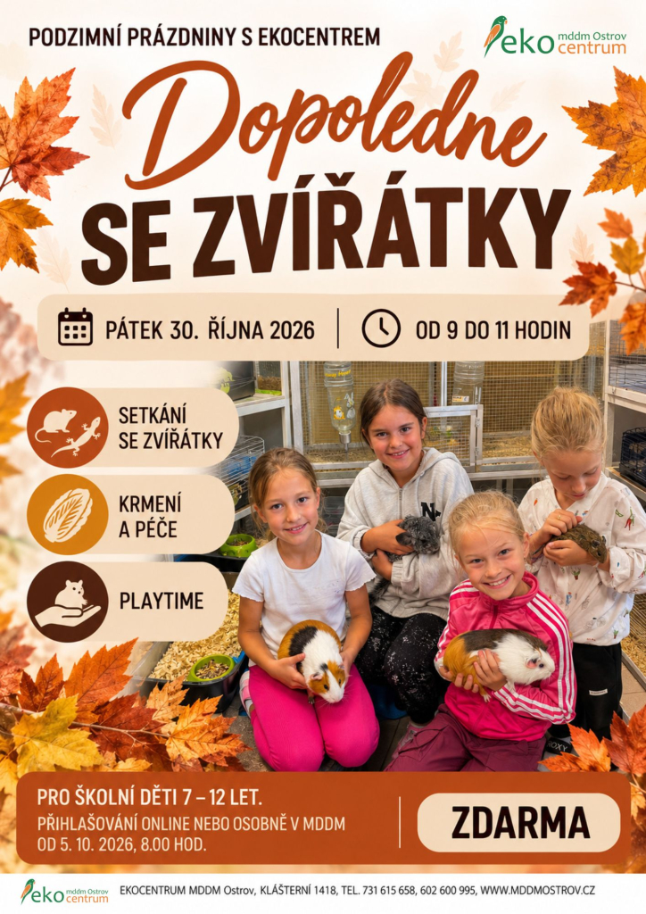 Podzimní dopoledne se zvířátky