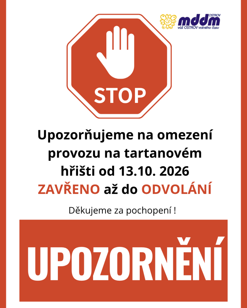 Omezen provoz na tartanovém hřišti