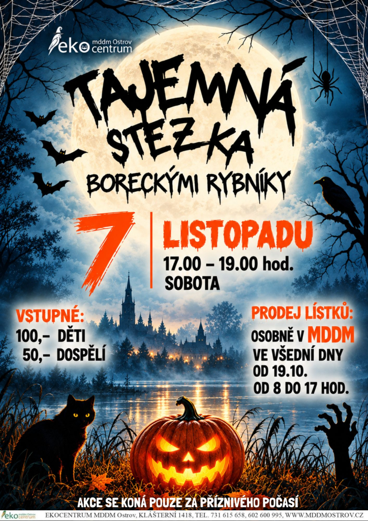 Tajemná stezka Boreckými rybníky