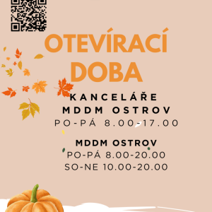 Otevírací doba MDDM 
