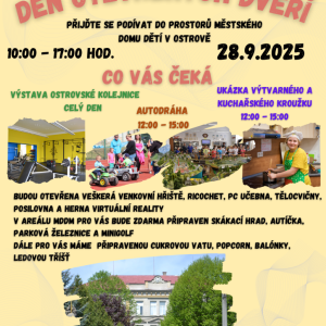 Den Otevřených dveří MDDM Ostrov