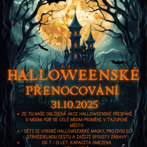 Halloweenské přenocování