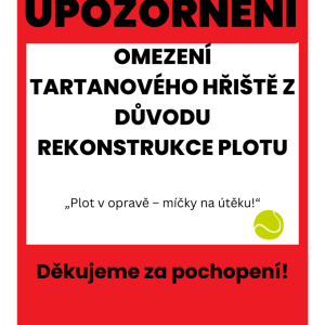UPOZORNĚNÍ