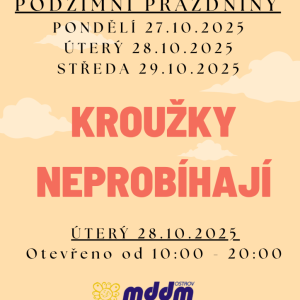 Podzimní prázdniny 