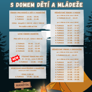 Tábory 2026 ⛺️