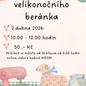 Pečení velikonočního beránka