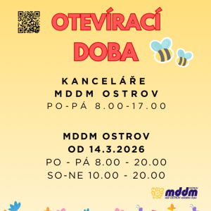 Jarní otevírací doba 