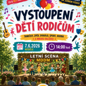 Vystoupení děti rodičům