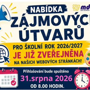 Nabídka zájmových útvarů
