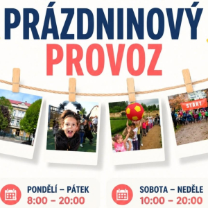 PRÁZDNINOVÝ PROVOZ 
