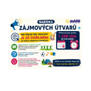 Nabídka zájmových útvarů